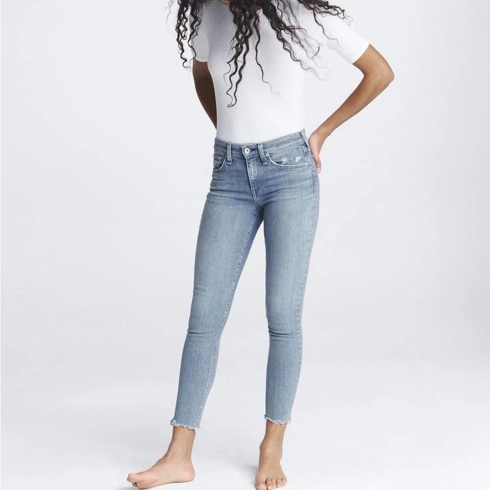 Rag & Bone Cate Mid Rise Ankle Skinny Jeans